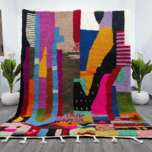 authentic beni ourain rug custom rug ( 4x5 feet)